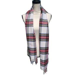 Lochcarron Scarf 100% Lambswool Tartan Plaid Scottish Clan Scarves 9.5" x 64"